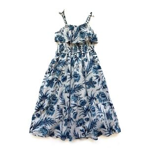 J&J Blue Floral Sundress
